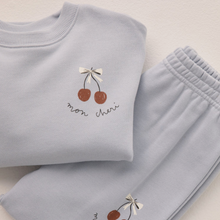 Load image into Gallery viewer, Blue Sweatshirt (Cherry)
