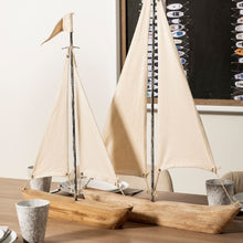 Load image into Gallery viewer, Decorative Sailboat (2 sizes)