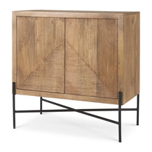 Load image into Gallery viewer, 2-door Wood/Metal Cabinet