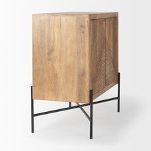Load image into Gallery viewer, 2-door Wood/Metal Cabinet