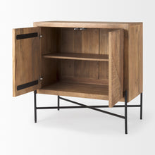 Load image into Gallery viewer, 2-door Wood/Metal Cabinet