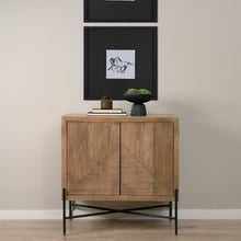 Load image into Gallery viewer, 2-door Wood/Metal Cabinet