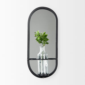 Mirror Sconce w/Vase
