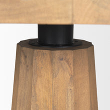 Load image into Gallery viewer, 60" Wood Round Pedestal Dining Table