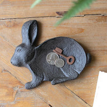 Load image into Gallery viewer, Cast Iron Rabbit Trinket Tray