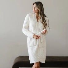 Load image into Gallery viewer, Saranoni Waffle Knit Robe