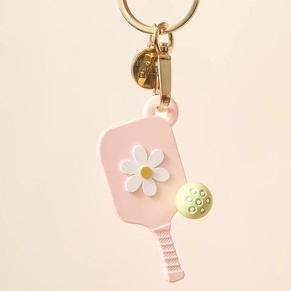 Pickleball Paddle Keychain - 2 Colors