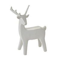 Load image into Gallery viewer, White Ceramic Deer