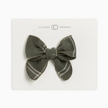Load image into Gallery viewer, Flannel Bow Hair Clip (2 colors)