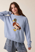 Load image into Gallery viewer, Mallard Duck Knit Sweater