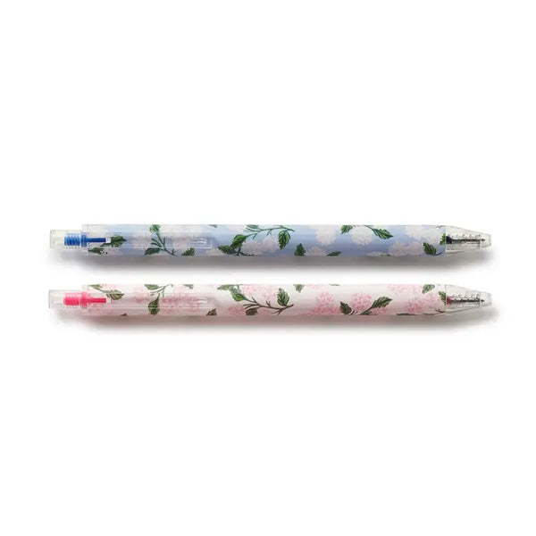 S/2 Hydrangea Gel Pens