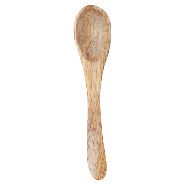 S/4 Mango Wood Mini Spoons