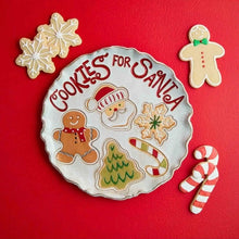 Load image into Gallery viewer, Cookies for Santa Plate