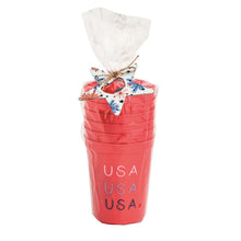 Load image into Gallery viewer, Patriotic Cup Set w/ Bottle Opener
