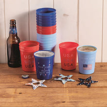Load image into Gallery viewer, Patriotic Cup Set w/ Bottle Opener