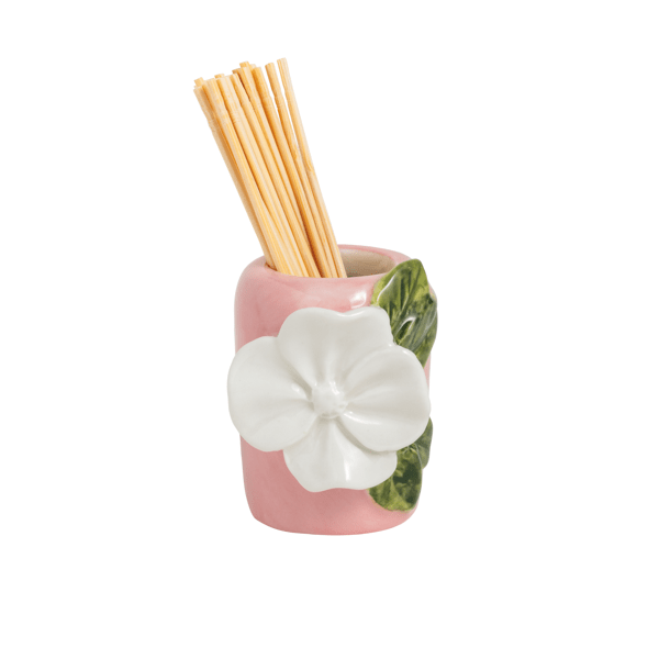 Stoneware Flower Toothpick Set