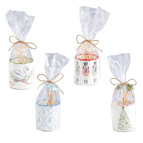 Winter Wonderland Toothpick Caddy