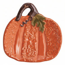 Load image into Gallery viewer, Pumpkin and Gourd Trinket Plate