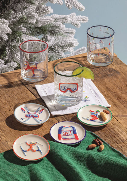 Ski Trinket Dishes