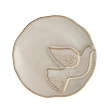 Load image into Gallery viewer, White Christmas Tidbit Plates