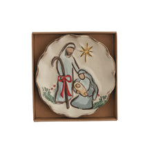 Load image into Gallery viewer, Nativity Tidbit Plate