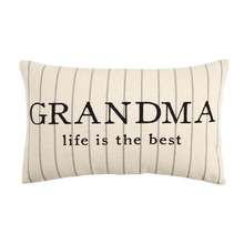 Load image into Gallery viewer, Grandma Striped Pillows