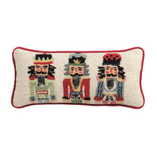 Load image into Gallery viewer, Christmas Hooked Wool Pillow