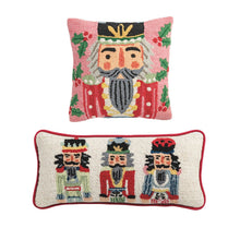 Load image into Gallery viewer, Christmas Hooked Wool Pillow