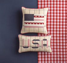 Load image into Gallery viewer, America Quilted Pillow