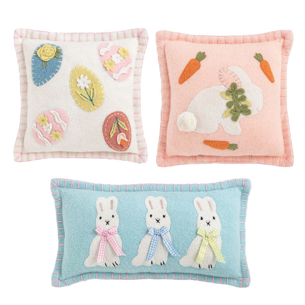 Easter Mini Felted Pillow