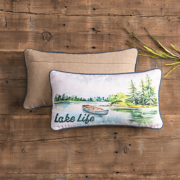 Lake Life Pillow