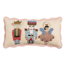 Load image into Gallery viewer, Christmas Scalloped Mini Pillow