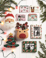 Load image into Gallery viewer, Christmas Beaded Pillow