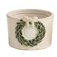 Load image into Gallery viewer, White Christmas Tidbit Dishes