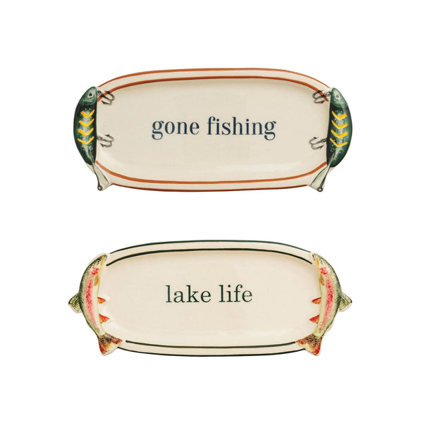 Lake Retreat Sentiment Tray