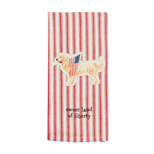 Load image into Gallery viewer, Patriotic Tea Towel