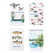 Load image into Gallery viewer, Lake Themed Hand Towel Collection