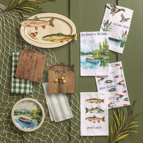 Lake Themed Hand Towel Collection