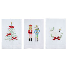 Load image into Gallery viewer, Christmas Embroidered Hand Towel