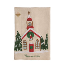 Load image into Gallery viewer, Nativity Embroidered Towel