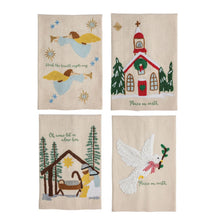 Load image into Gallery viewer, Nativity Embroidered Towel