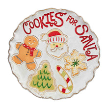 Load image into Gallery viewer, Cookies for Santa Plate