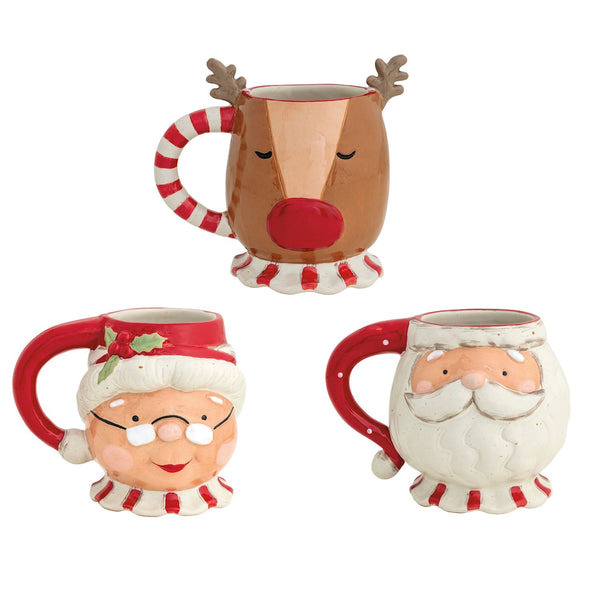 12oz Christmas Pedestal Mug