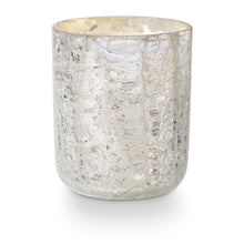 Load image into Gallery viewer, Balsam &amp; Cedar Small Boxed Crackle Glass Candle