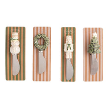 Load image into Gallery viewer, White Christmas Figural Spreader