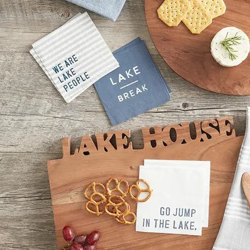 Lake 20-ct Paper Cocktail Napkins