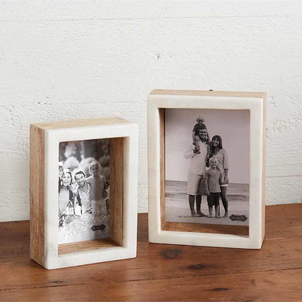 Marble Shadow-Box Frame, 2 Sizes