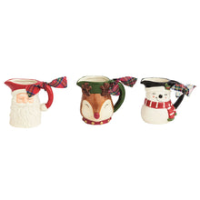 Load image into Gallery viewer, Christmas Character Mini Pitchers