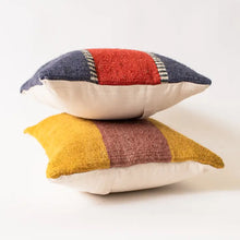 Load image into Gallery viewer, Striped Jute Lumbar Pillow