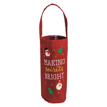 Load image into Gallery viewer, Holiday Wine Bag
